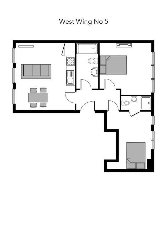 Linton Collection - The West Wing Apartment Edinburgh Luaran gambar